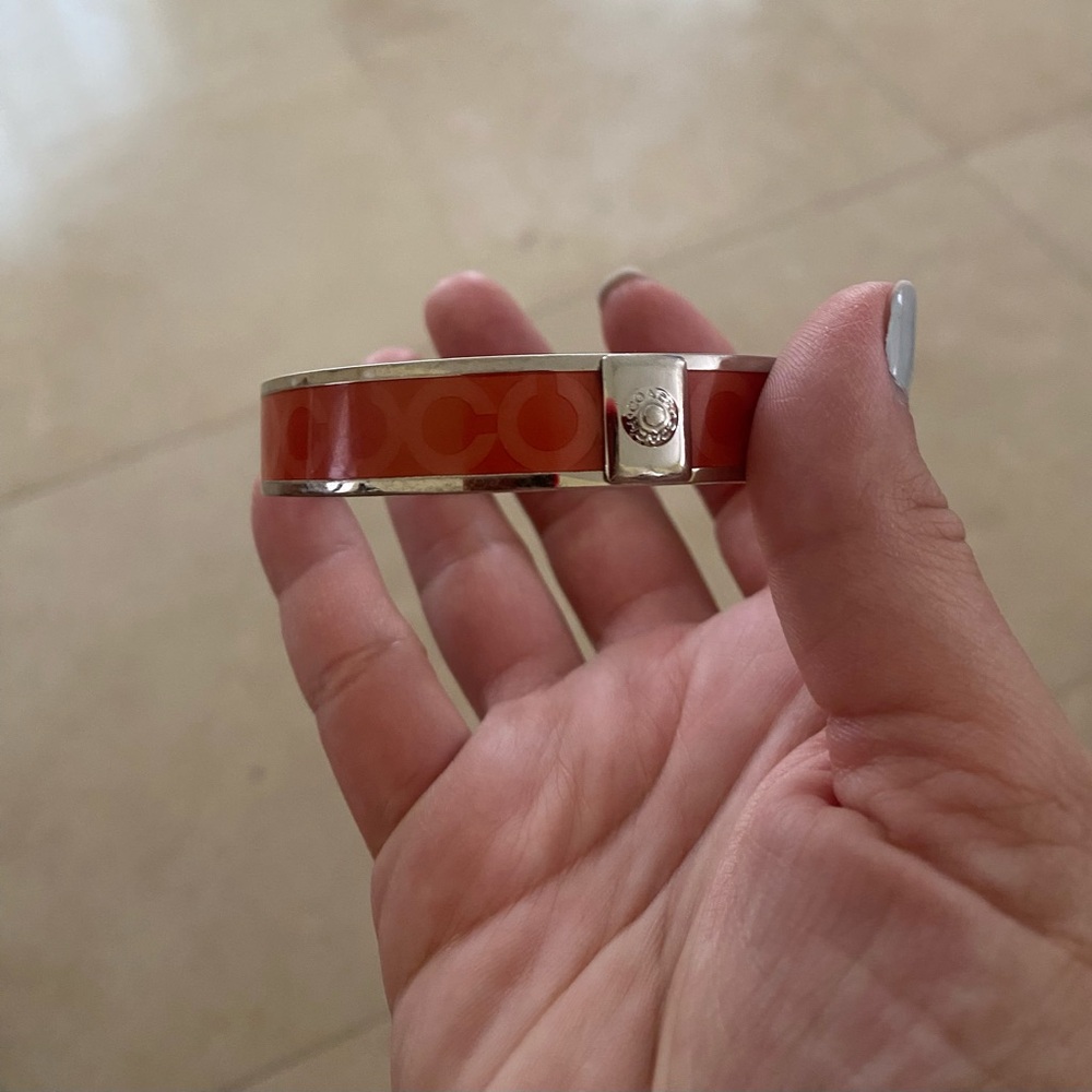 Coach bangle bracelet